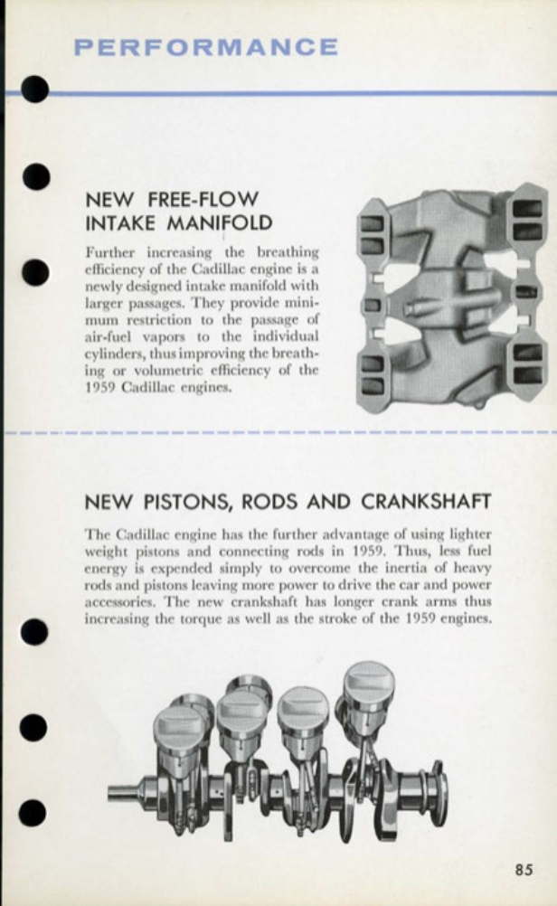 1959 Cadillac Salesmans Data Book Page 69